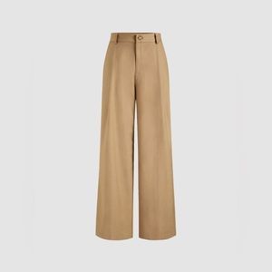 Cider Solid Straight Leg Trouser